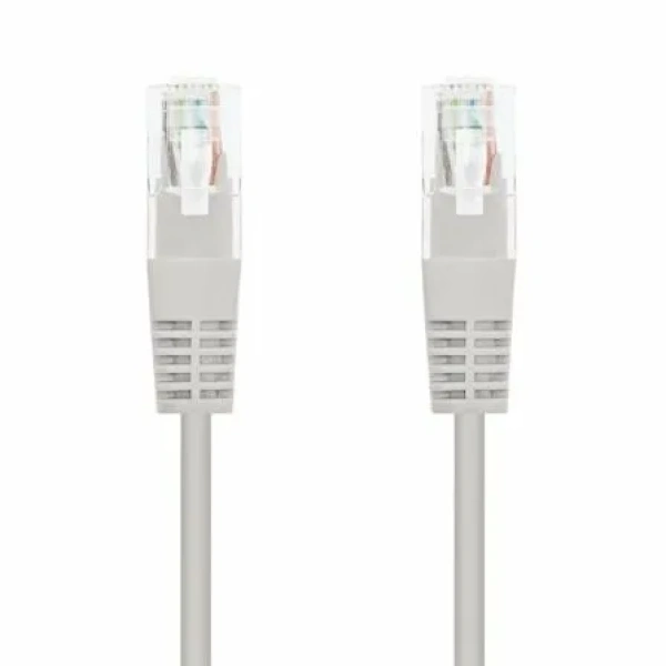 Cable de Red RJ45 UTP Nanocable 10.20.1301 Cat.6/ 1m/ Gris