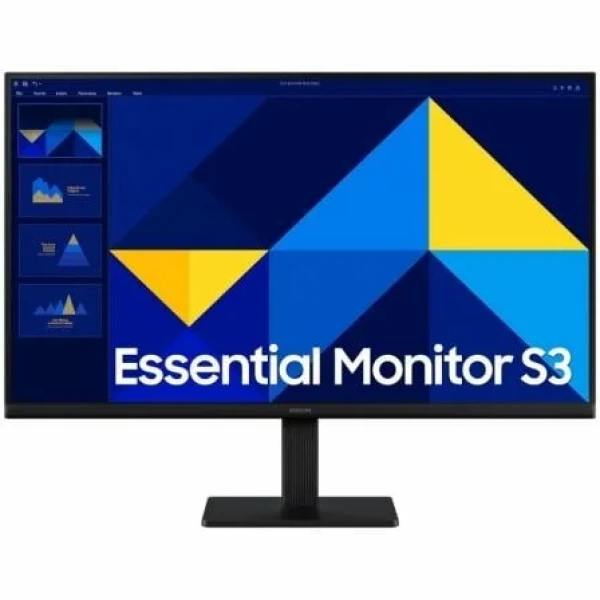 Monitor Profesional Samsung Essential Monitor S3 S27D300GAU/ 27"/ Full HD/ Negro