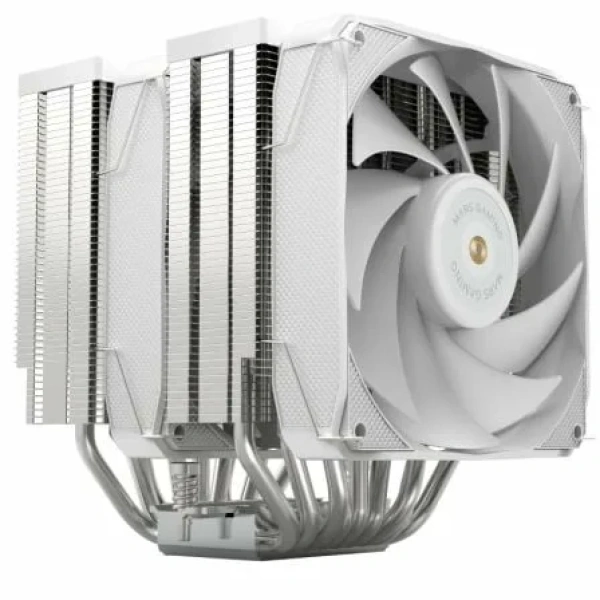 Ventilador con Disipador Mars Gaming MCPU-XU9/ 12cm/ Blanco