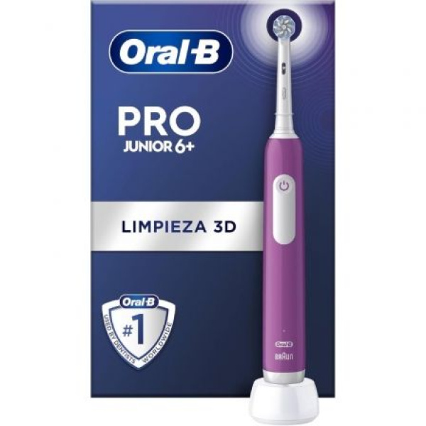 Cepillo Dental Braun Oral-B Pro Junior 6+/ Purpura