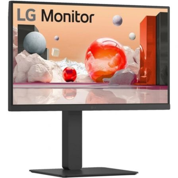 Monitor Profesional LG 24BA750-B 23.8"/ Full HD/ Multimedia/ Regulable en altura/ Negro - Imagen 2