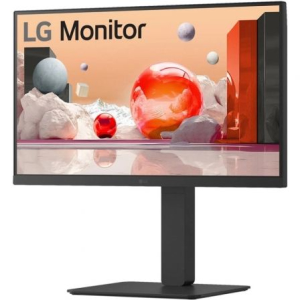 Monitor Profesional LG 24BA750-B 23.8"/ Full HD/ Multimedia/ Regulable en altura/ Negro - Imagen 3