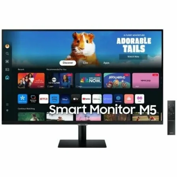 Smart Monitor Samsung M5 S27DM502EU 27"/ Full HD/ Multimedia/ Smart TV/ Negro