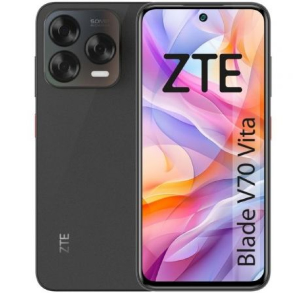 Smartphone ZTE Blade V70 Vita 8GB/ 256GB/ 6.7"/ Gris Oscuro