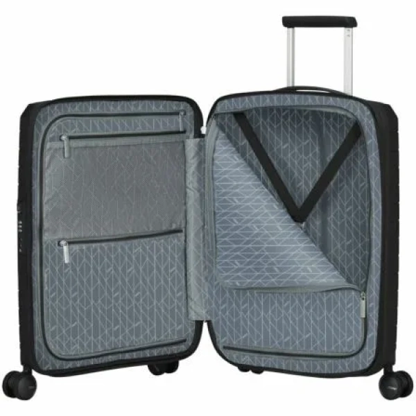 Maleta de Cabina American Tourister FastForward Spinner Expansible 55cm/ 55x40x23cm/ 4 Ruedas/ Negro - Imagen 3