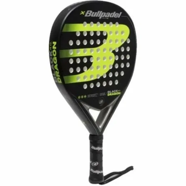 Pala de Pádel Bullpadel Black Dragon 4.0/ Negro y Verde - Imagen 2