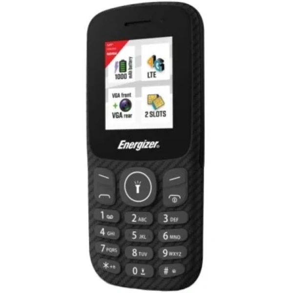 Teléfono Móvil Energizer E130SEU1 para Personas Mayores/ Negro - Imagen 2