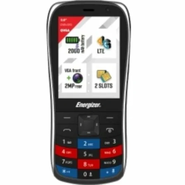 Teléfono Móvil Energizer E284S para Personas Mayores/ Negro - Imagen 2
