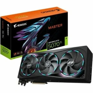 Tarjeta Gráfica Gigabyte AORUS GeForce RTX 5070Ti MASTER 16G/ 16GB GDDR7