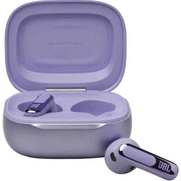 Auriculares Bluetooth JBL Live Flex 3 con estuche de carga/ Autonomía 10h/ Purpura - Imagen 2