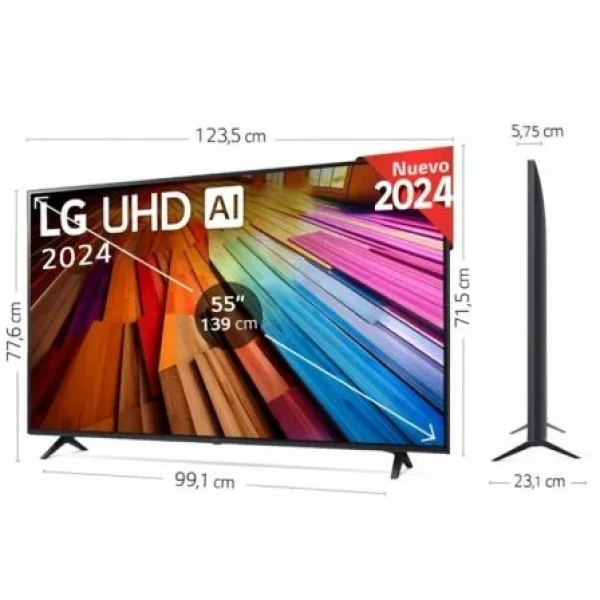 Televisor LG UHD 55UT80006LA 55"/ Ultra HD 4K/ Smart TV/ WiFi - Imagen 3