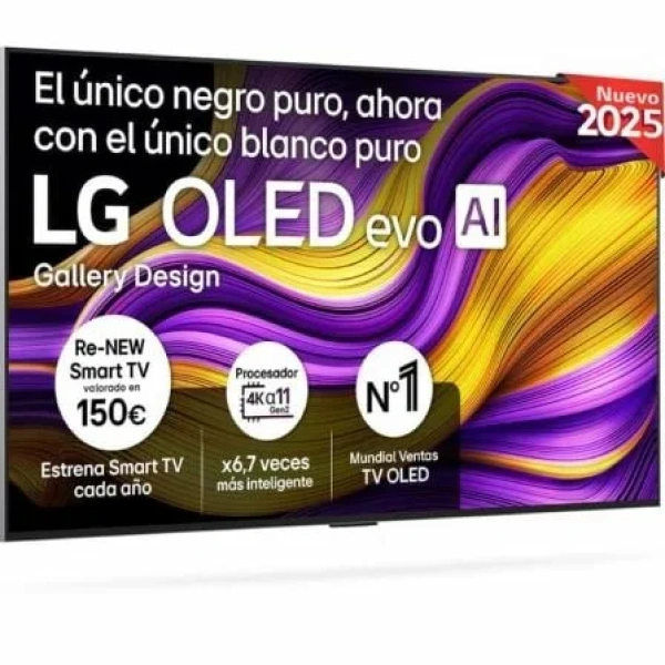 Televisor LG OLED Evo OLED55G54LW 55"/ Ultra HD 4K/ Smart TV/ WiFi - Imagen 2