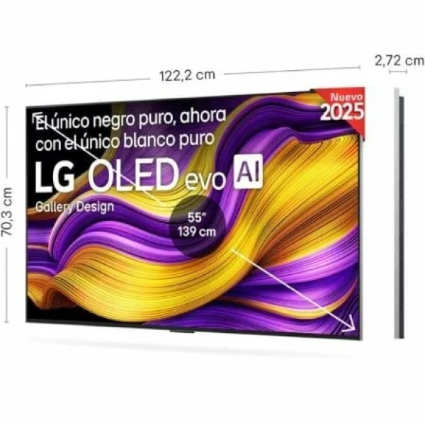 Televisor LG OLED Evo OLED55G54LW 55"/ Ultra HD 4K/ Smart TV/ WiFi - Imagen 3