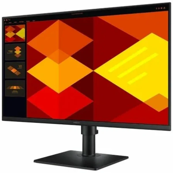 Monitor Profesional Samsung Essential Monitor S4 S40GD S24D402GAU/ 24"/ Full HD/ Regulable en altura/ Negro - Imagen 2