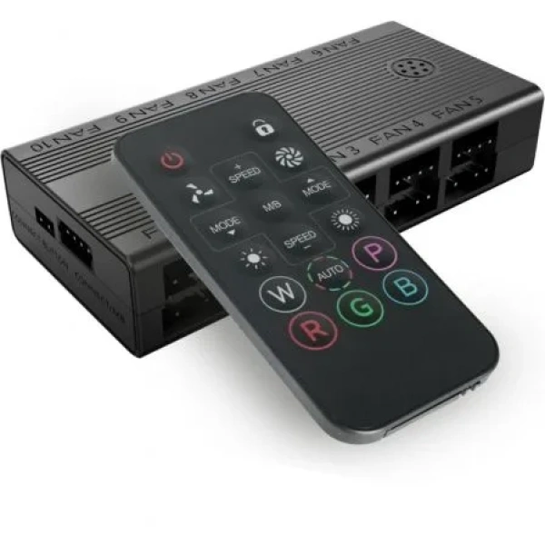 Controlador Hub Remoto Mars Gaming MF-HUB para Ventiladores ARGB