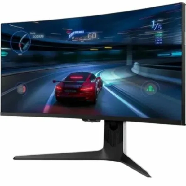 Monitor Gaming Curvo TCL 34R83Q 34"/ WQHD/ 1ms/ 170Hz/ VA/ Regulable en altura/ Blanco y Negro - Imagen 2