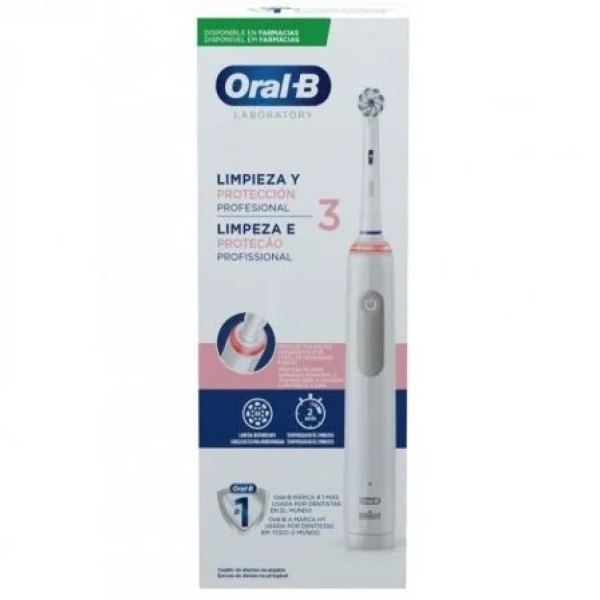 Cepillo Dental Braun Oral-B Limpieza y Protección Profesional 3/ Blanco - Imagen 2