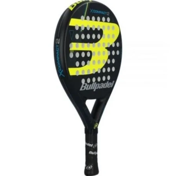 Pala de Pádel Bullpadel X-Compact 2/ Negra y Amarilla - Imagen 3