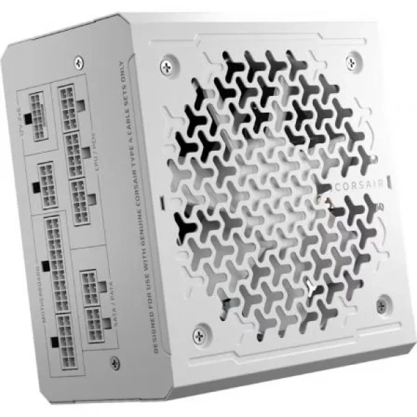 Fuente de Alimentación Corsair RM1000/ 1000W/ Ventilador 12cm/ Cybenetics Gold/ Blanca