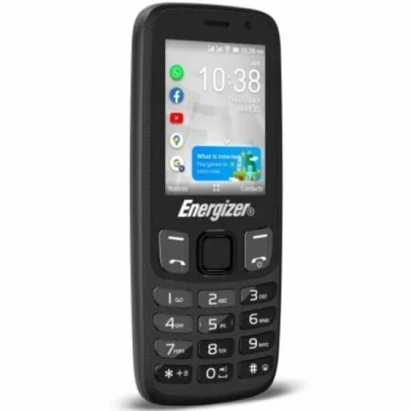 Teléfono Móvil Energizer E242S+ para Personas Mayores/ Negro - Imagen 2
