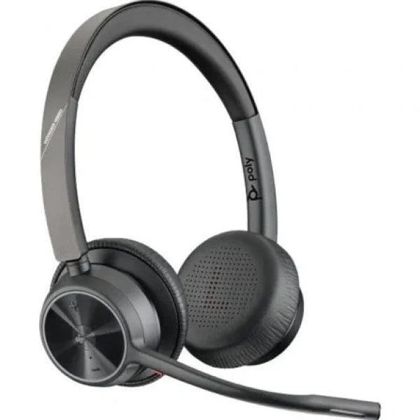 Auriculares Inalámbricos Poly Voyager 4320 para Microsoft Teams + Adaptador BT700/ con Micrófono/ Bluetooth/ Negros - Imagen 3