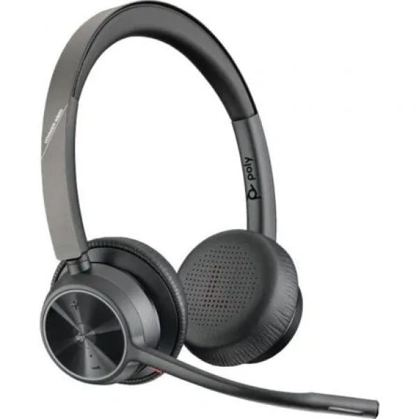 Auriculares Inalámbricos Poly Voyager 4320 para Microsoft Teams + Adaptador BT700/ con Micrófono/ Bluetooth/ Negros - Imagen 3