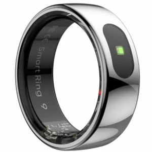 Anillo Inteligente Leotec Kör Ha Talla 8/ Ø18.3mm/ Notificaciones/ Frecuencia Cardíaca/ Plata