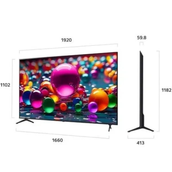 Televisor LG UHD 86UA75006LA 86"/ Ultra HD 4K/ Smart TV/ WiFi - Imagen 2