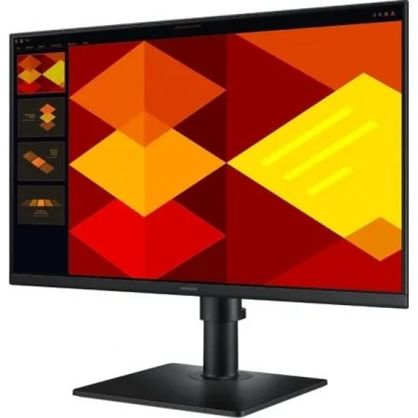 Monitor Profesional Samsung Essential Monitor S4 S40GD S24D402GAU/ 24"/ Full HD/ Regulable en altura/ Negro - Imagen 2