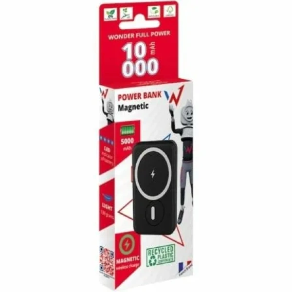Powerbank 10000mAh Wonder WX10MAG/ 20W/ Negra - Imagen 3