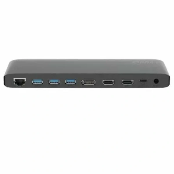 Docking USB Tipo-C 2-Power DOC0117A/ 4xUSB/ 1xUSB Tipo-C PD/ 2xHDMI/ 1xDisplayPort/ 1xJack/ 1xRJ45/ 1xLector Tarjetas SD/ Gris - Imagen 3