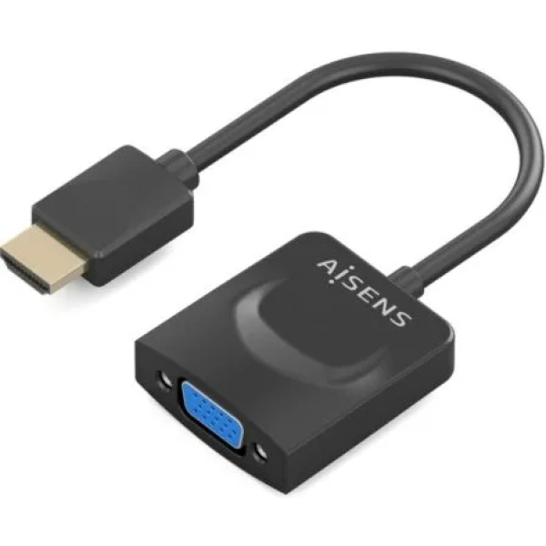 Conversor Aisens A122-0947/ HDMI Macho - SVGA Hembra/ 15cm/ Negro - Imagen 2