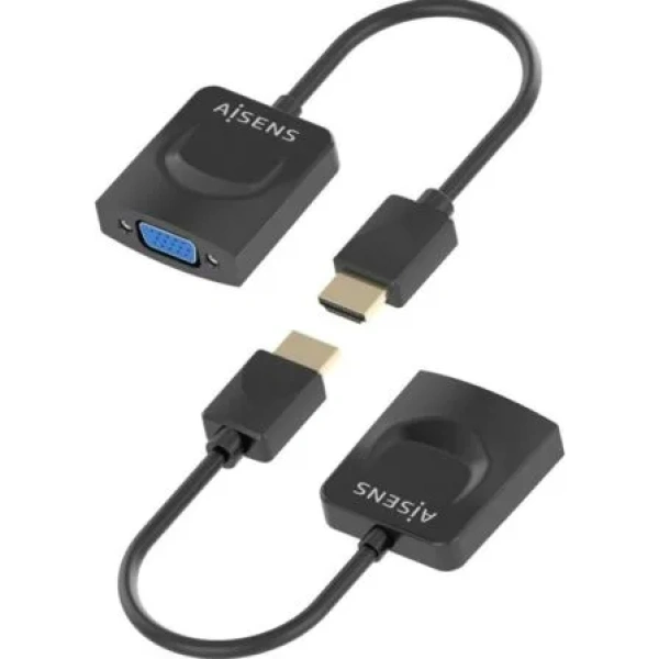 Conversor Aisens A122-0947/ HDMI Macho - SVGA Hembra/ 15cm/ Negro - Imagen 3