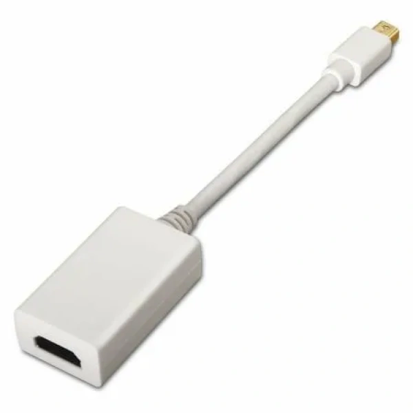 Cable Conversor Aisens A125-0138/ Mini DisplayPort Macho - HDMI Hembra/ 15cm/ Blanco - Imagen 2