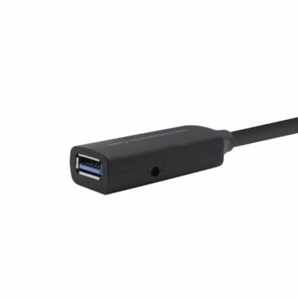 Cable Alargador USB 3.0 con Amplificador Aisens A105-0408/ USB Macho - USB Hembra/ Hasta 9W/ 625Mbps/ 10m/ Negro - Imagen 2