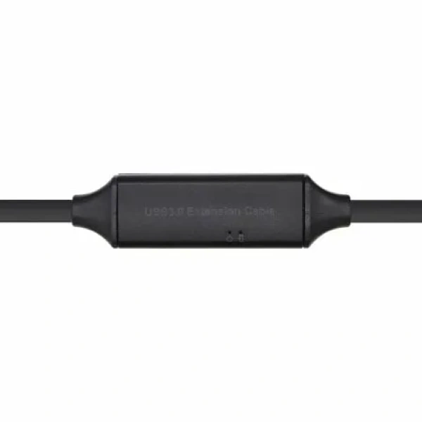 Cable Alargador USB 3.0 con Amplificador Aisens A105-0409/ USB Macho - USB Hembra/ Hasta 9W/ 625Mbps/ 15m/ Negro - Imagen 3