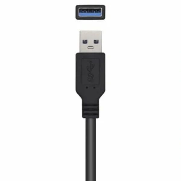 Cable Alargador USB 3.0 con Amplificador Aisens A105-0525/ USB Macho - USB Hembra/ Hasta 9W/ 625Mbps/ 5m/ Negro - Imagen 3