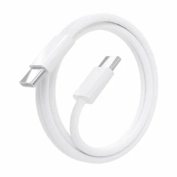 Cable USB 2.0 Tipo-C Aisens A107-0855/ USB Tipo-C Macho - USB Macho/ Hasta 60W/ 480Mbps/ 1m/ Blanco - Imagen 2