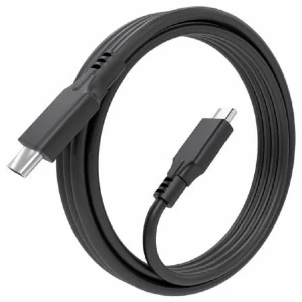 Cable USB 3.2 Tipo-C Aisens A107-0874 20GBPS 5A 100W/ USB Tipo-C Macho - USB Tipo-C Macho/ Hasta 100W/ 2m/ Gris - Imagen 2