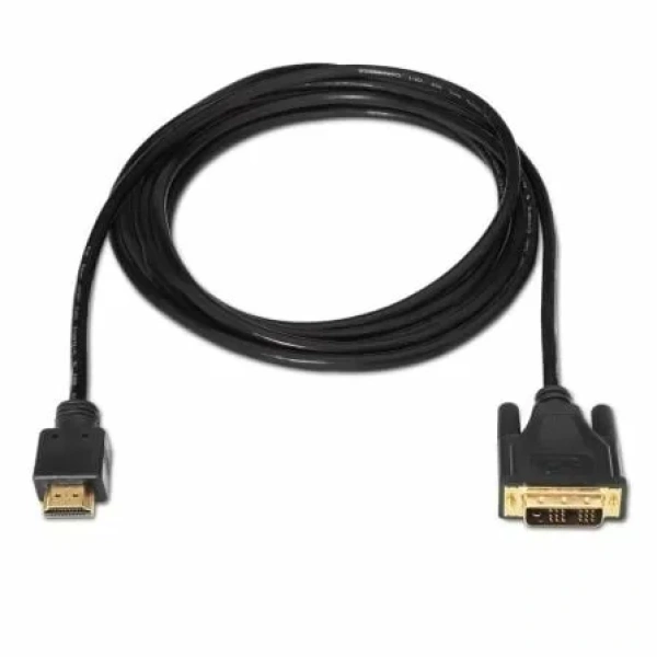 Cable HDMI Aisens A117-0090/ DVI Macho - HDMI Macho/ Hasta 10W/ 720Mbps/ 1.8m/ Negro - Imagen 2
