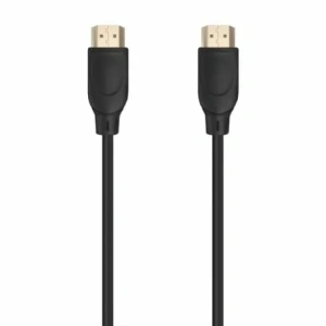 Cable HDMI 2.0 4K Aisens A120-0726/ HDMI Macho - HDMI Macho/ Hasta 10W/ 2250Mbps/ 5m/ Negro