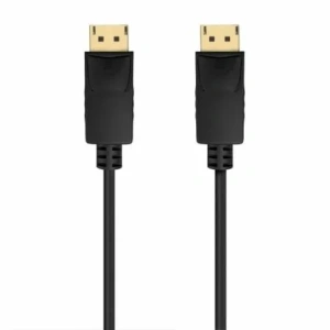 Cable DisplayPort 1.2 CCS 4K Aisens A124-0741/ DisplayPort Macho - DisplayPort Macho/ Hasta 5W/ 2300Mbps/ 3m/ Negro
