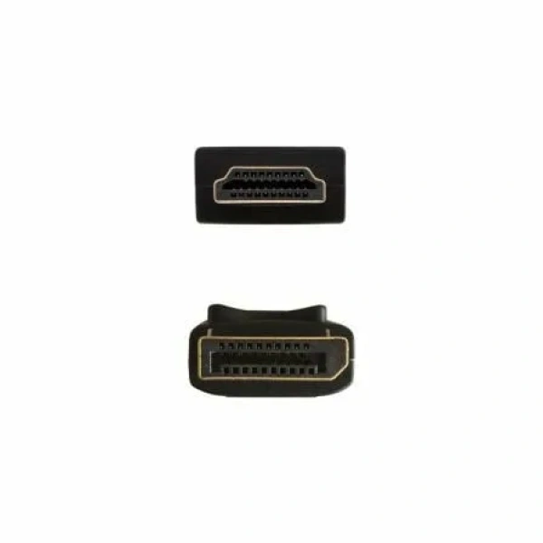 Cable Conversor Aisens A125-0364/ DisplayPort Macho - HDMI Macho/ Hasta 5W/ 2300Mbps/ 2m/ Negro - Imagen 2
