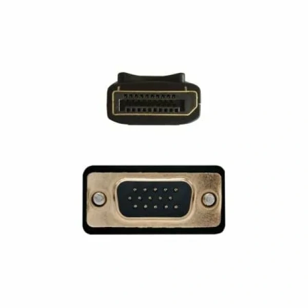 Cable Conversor Aisens A125-0365/ DisplayPort Macho - VGA Macho/ Hasta 5W/ 2300Mbps/ 2m/ Negro - Imagen 2