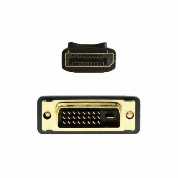 Cable Conversor Aisens A125-0366/ DisplayPort Macho - DVI Macho/ Hasta 5W/ 2300Mbps/ 2m/ Negro - Imagen 2