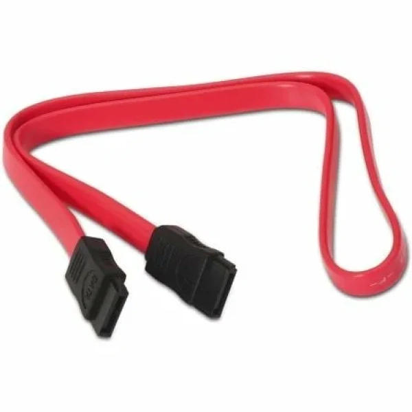 Cable SATA Aisens A130-0153/ SATA Hembra - SATA Hembra/ Hasta 0.1W/ 768Mbps/ 50cm/ Rojo - Imagen 2