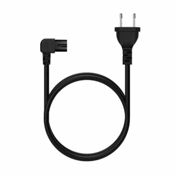Cable Alimentación Forma 8 Aisens A132-0598/ CEE7/16 Macho - C7 Hembra/ Hasta 1500W/ 1.8m/ Negro - Imagen 3