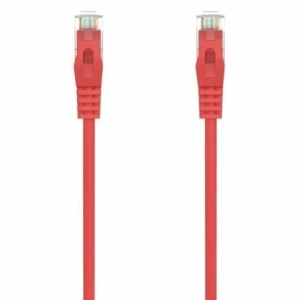 Cable de Red RJ45 AWG24 UTP Aisens A145-0558 Cat.6A/ LSZH/ 50cm/ Rojo