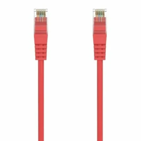 Cable de Red RJ45 AWG24 UTP Aisens A145-0558 Cat.6A/ LSZH/ 50cm/ Rojo - Imagen 3