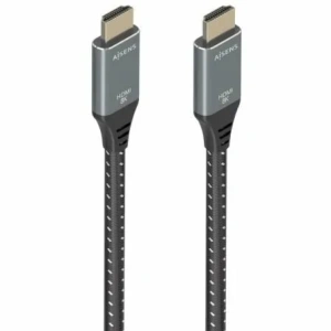 Cable HDMI 2.1 8K Aisens A150-0876/ HDMI Macho - HDMI Macho/ 5m/ Gris y Negro